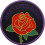 Grateful Dead Rose Patch 1