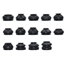 14PCS Tie Rod Boot, Tie Rod End Boot, Rubber Dust Cap Tie Rod End Kit, Joint Boot Replacement for Most Vehicle