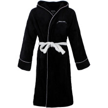 (L-XL, Black/White) Metallica Unisex Adult Load/Reload Star Robe
