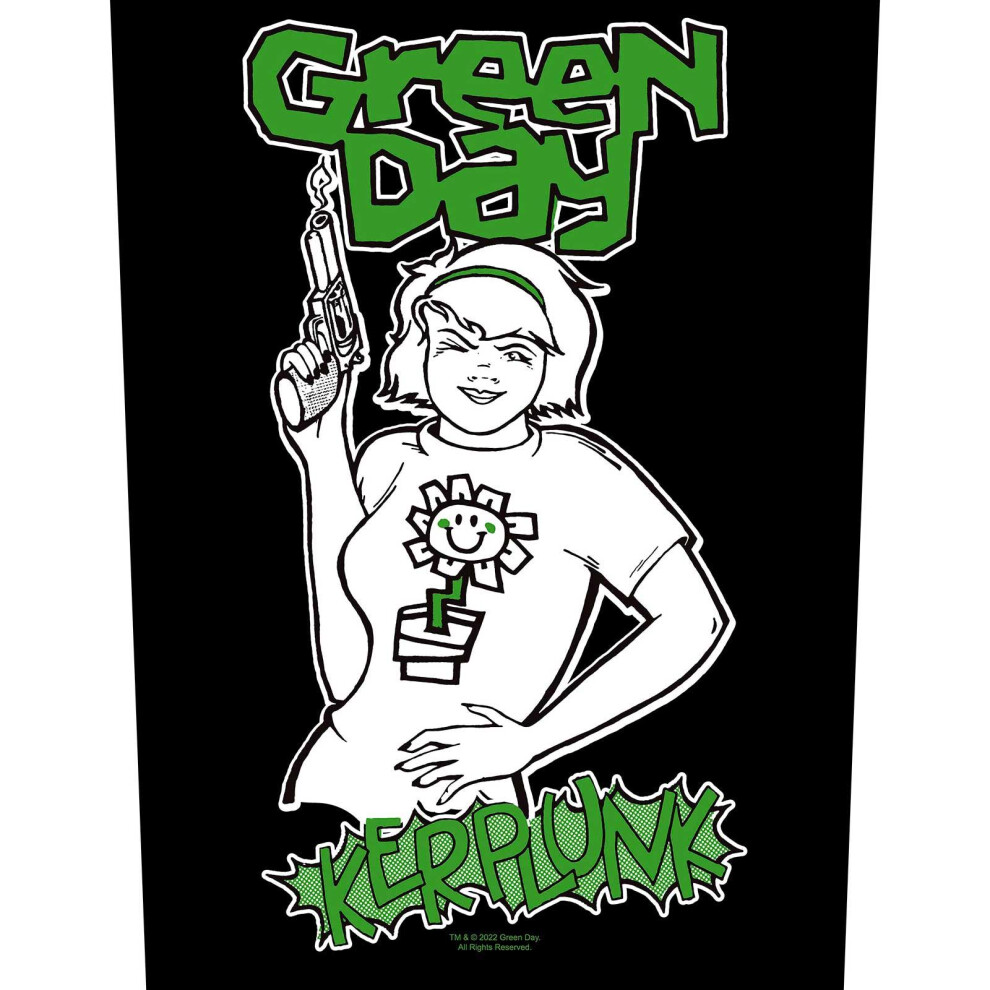 Green Day Kerplunk Patch