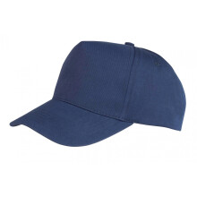 (One Size, Navy) Result Headwear Childrens/Kids Boston 5 Panel Baseball Cap