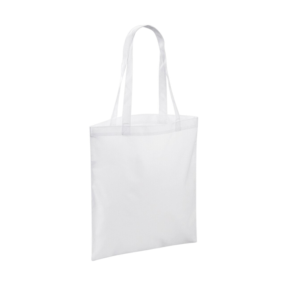 Bagbase (One Size, White) Plain Shopper