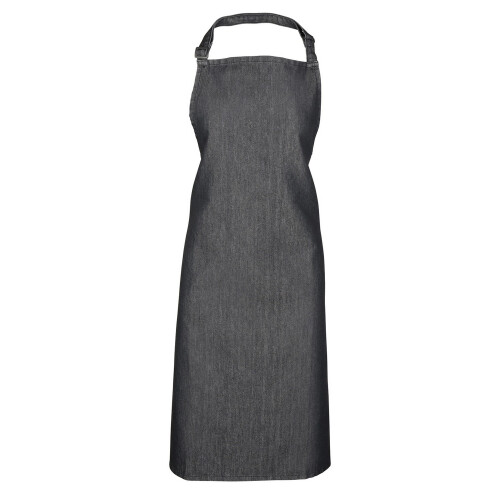 Premier (One Size, Black Denim) Premier Unisex Adult Plain Apron