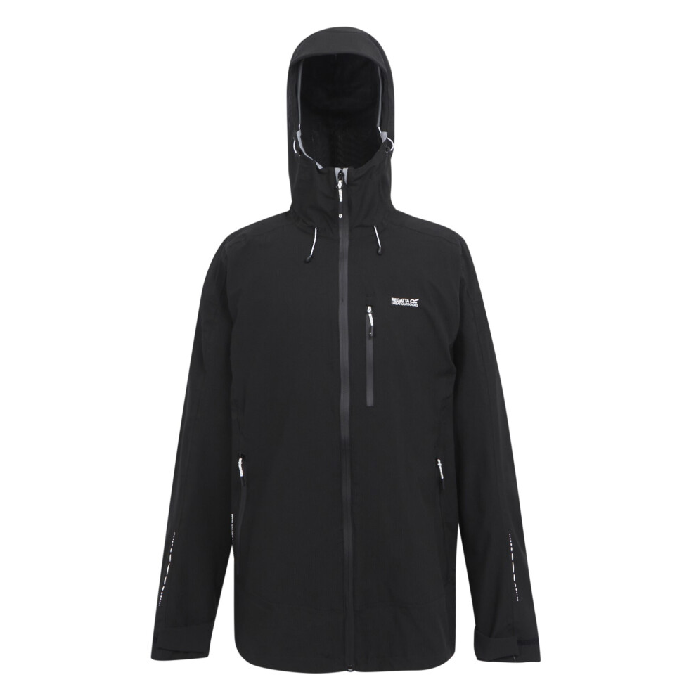Regatta (S, ) Mens Okara Waterproof Jacket Black