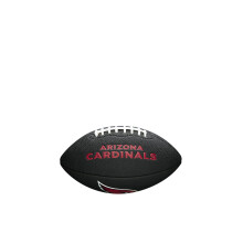 Pallone da Football NFL Arizona Cardinals Logo, Nero, Mini Size