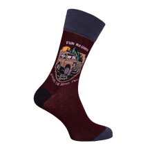 (6-11 UK, Plum) Simply Essentials Boys Toys Mens Safari Truck Socks