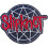 Slipknot Logo Over Nonogram Woven Iron On Patch 1
