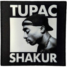 Tupac Shakur Only God Can Judge Me Printed Patch