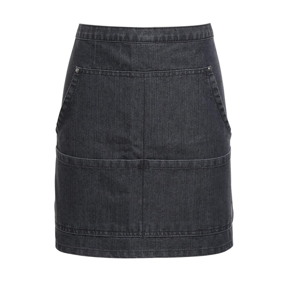 Premier (One Size, Black Denim) Unisex Adult Waist Apron