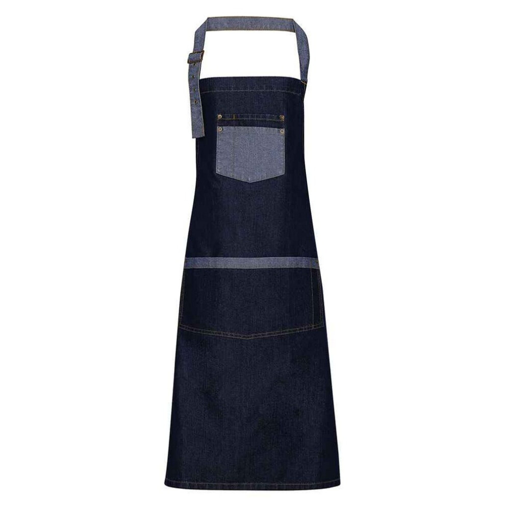 Premier (One Size, Indigo Denim) Unisex Adult Domain Full Apron