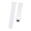 Football Silicone Watch Band White 4