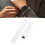 Football Silicone Watch Band White 20