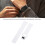 Football Silicone Watch Band White 9