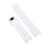 Football Silicone Watch Band White 21