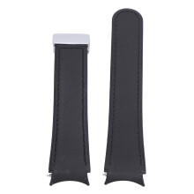 Flexibles Silikon-Uhrenband kompatibel mit Watch 4 5 6 Schwarz