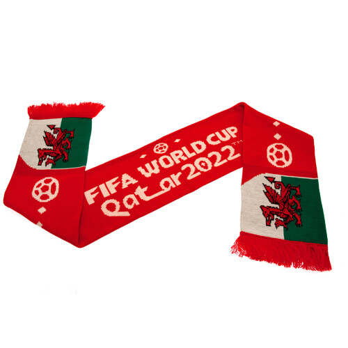 Fifa World Cup 2022 Wales Scarf 1