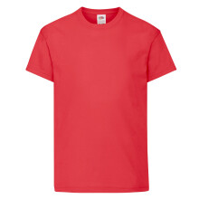 (14-15 Years, Red) Fruit of the Loom Childrens/Kids Original T-Shirt