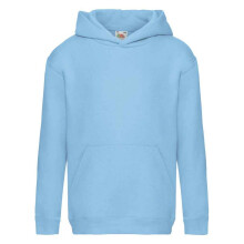 (14-15 Years, Sky Blue) Fruit of the Loom Childrens/Kids Premium Hoodie