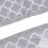 Breathable Mesh Baby Bed Bumper Set 340x30cm Gray Soft Mesh Cot Protector 15