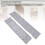 Breathable Mesh Baby Bed Bumper Set 340x30cm Gray Soft Mesh Cot Protector 7