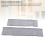 Breathable Mesh Baby Bed Bumper Set 340x30cm Gray Soft Mesh Cot Protector 6