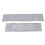 Breathable Mesh Baby Bed Bumper Set 340x30cm Gray Soft Mesh Cot Protector 3