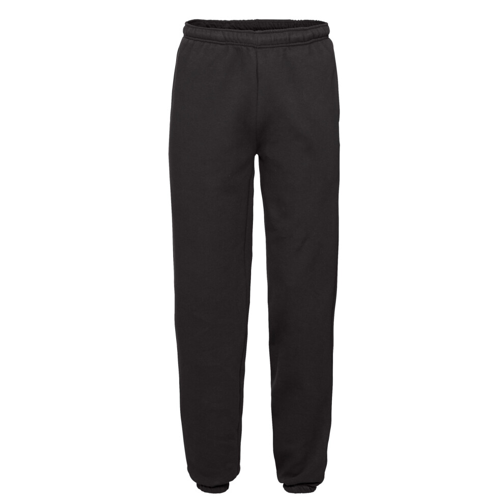 Fruit Of The Loom Mens Elasticated Hem Jogging Bottoms