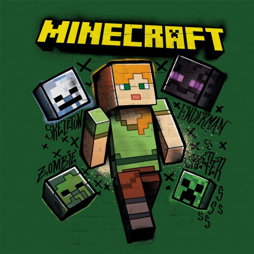 Minecraft Minecraft Alex Canvas Print
