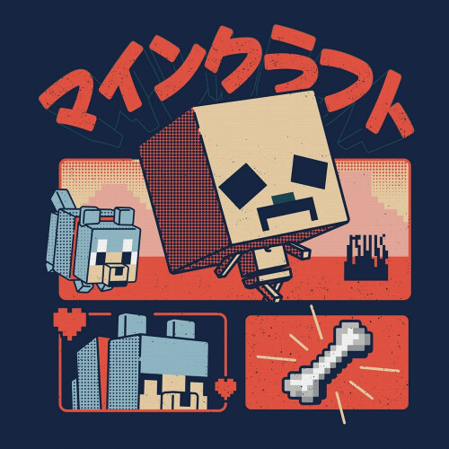 Minecraft Minecraft Chibi Canvas Print