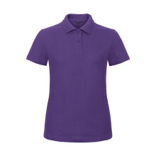 (XXL, Purple) B&C Womens/Ladies ID.001 Pique Polo Shirt
