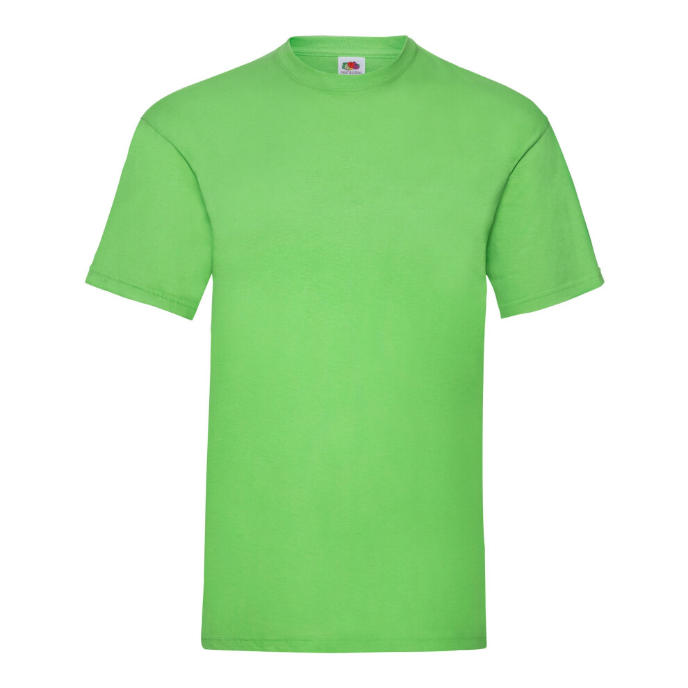 Fruit Of The Loom (L, Lime Green) Mens Valueweight T-Shirt