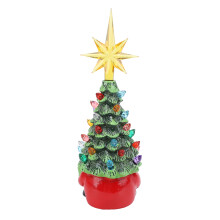 Ornamento di Gnome Natalizio in Resina con Luci, Goblin per Decorazioni di Natale a Casa e in Ufficio