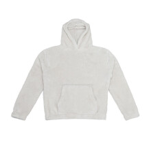(S, Natural) Brand Lab Unisex Adult Fluffy Fleece Hoodie