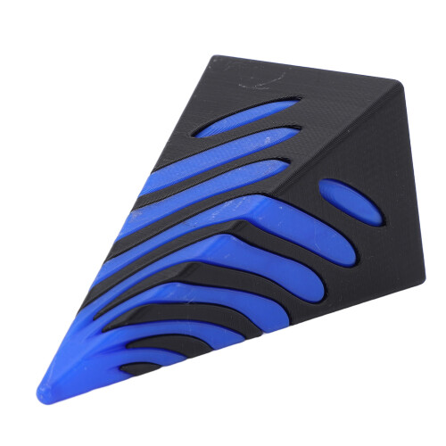 Impossible Cone: PLA azul-negro, 5,5x11 cm