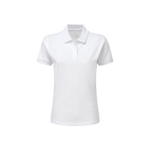 (L, White) SG Ladies/Womens Polycotton Short Sleeve Polo Shirt
