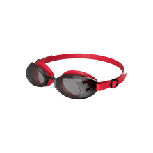 (One Size, Red/Black/Smoke) Speedo Unisex Adult Jet 2.0 Swimming Goggles