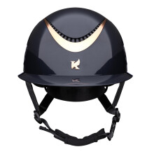 (52cm - 54cm, Navy/Rose Gold) Karben Unisex Adult Alina Ellipse Riding Hat