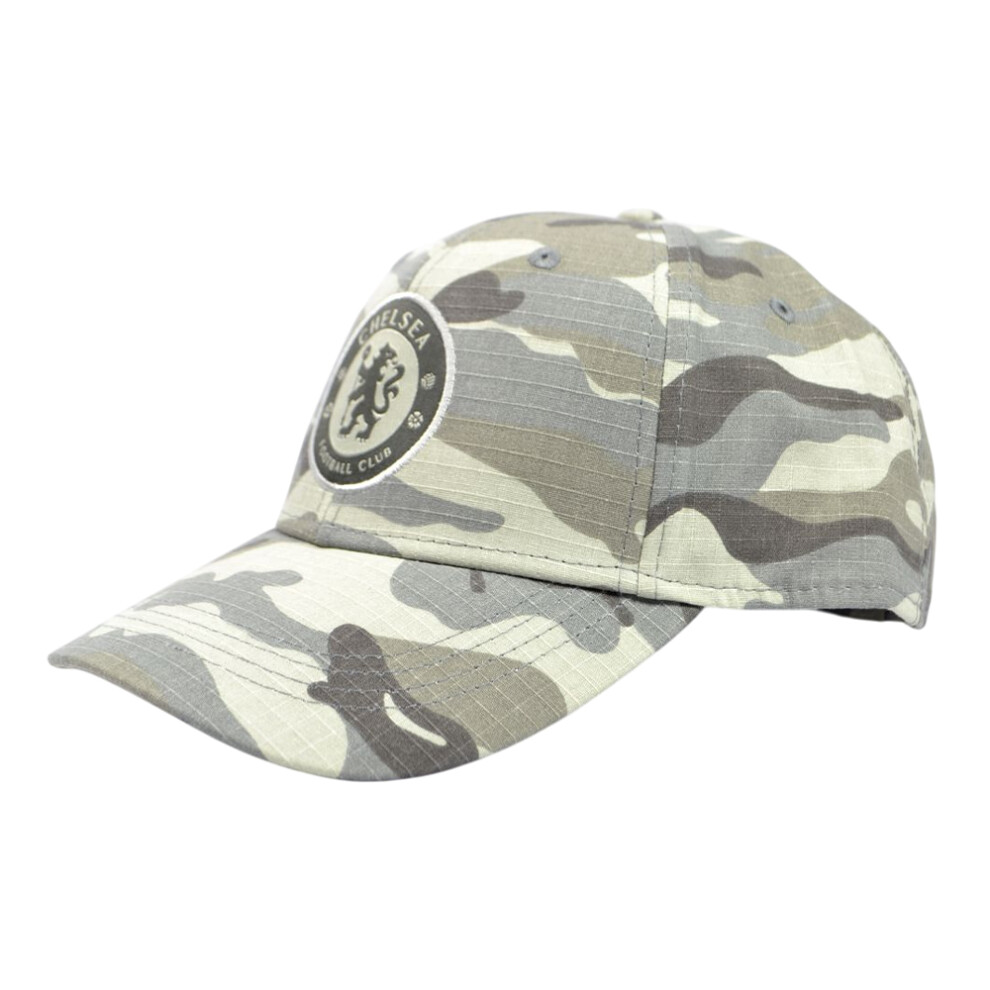 Chelsea Fc Camo Baseball Cap