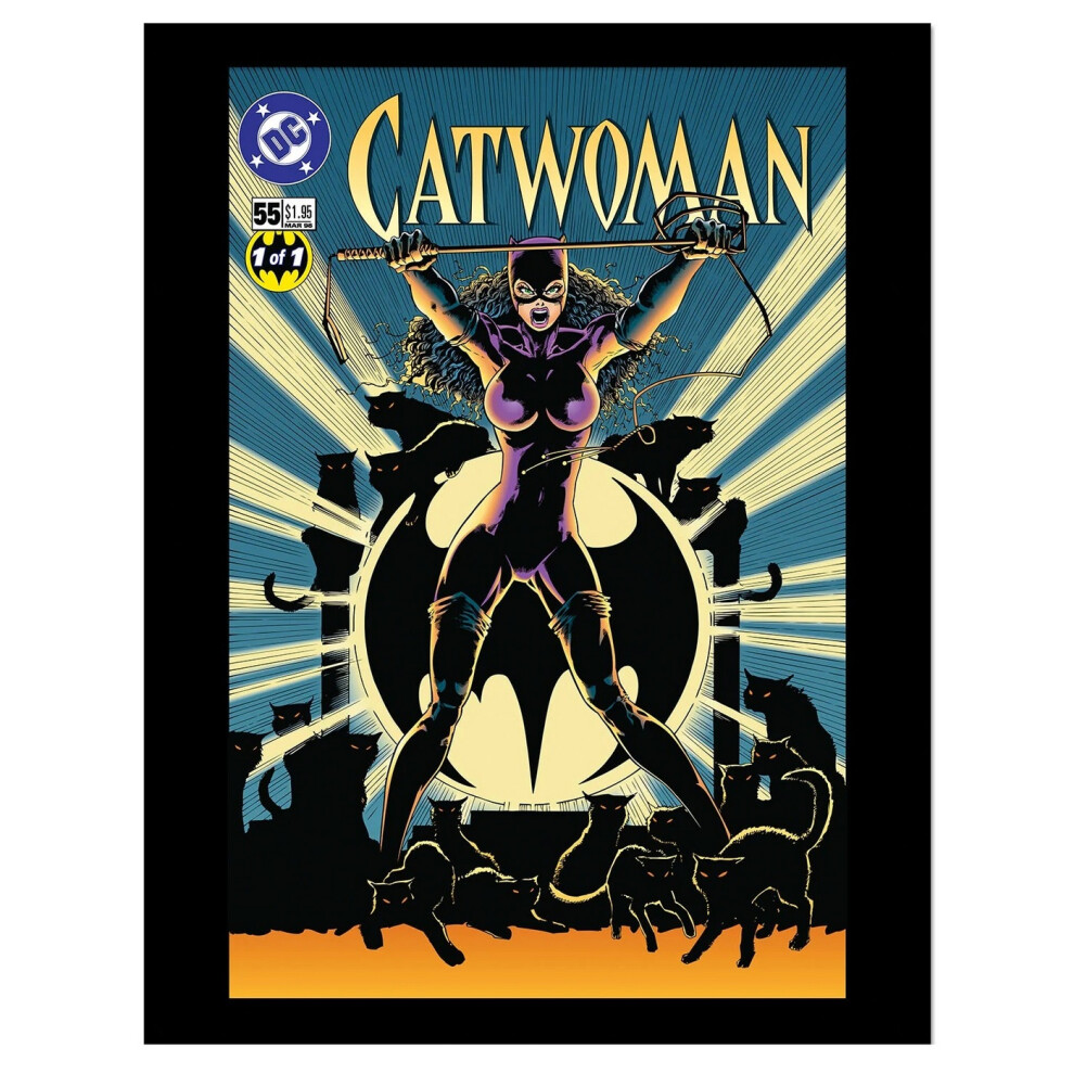Batman Comic Cover Catwoman Print