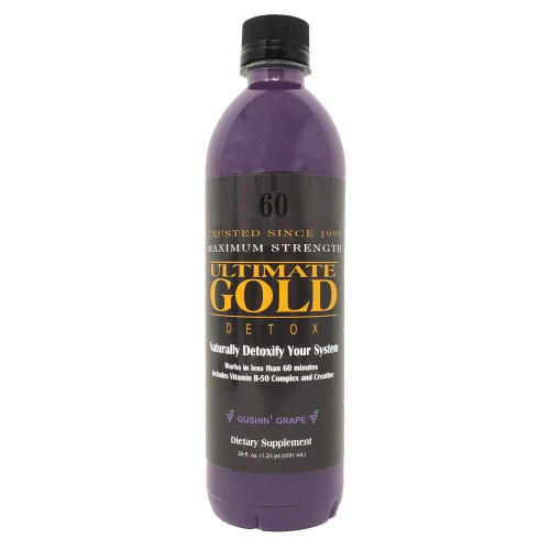 Bebida Detox Ouro - 20oz / Uva Gushin'