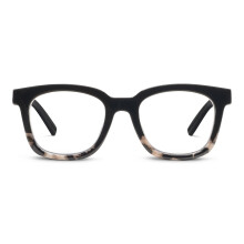 Peepers by PeeperSpecs Dames To The Max Vierkante Leesbril, Zwart Marmer, +3.25