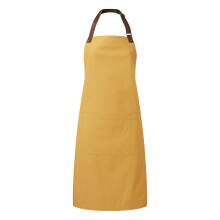 (One Size, Mustard) Premier Adults Unisex Annex Bib Apron