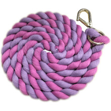 (One Size, Pink/Lilac) Shires Two Tone Horse Lead Rope