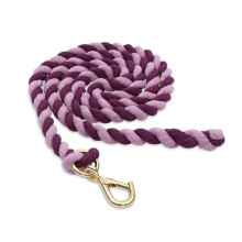 (One Size, Purple/Lilac) Shires Two Tone Horse Lead Rope