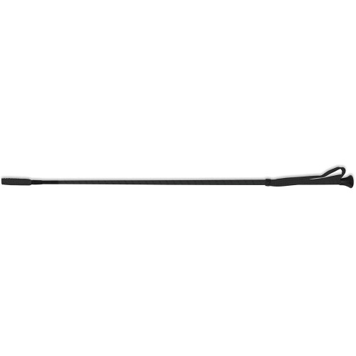 (26in, Black) Shires Thread Stem Horse Riding Whip 2