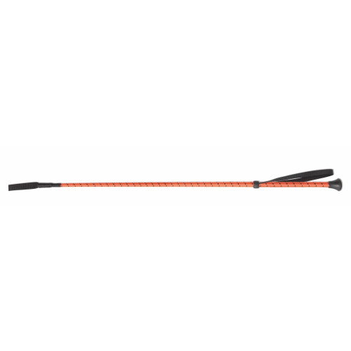 (26in, Orange) Shires Thread Stem Horse Riding Whip 2