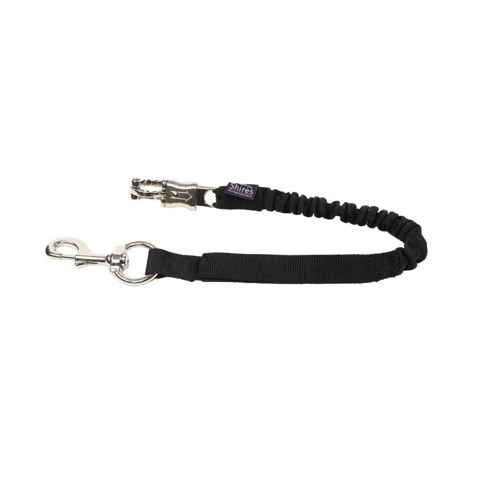 (One Size, Black) Shires Horse Bungee Trailer Tie 5059958003323