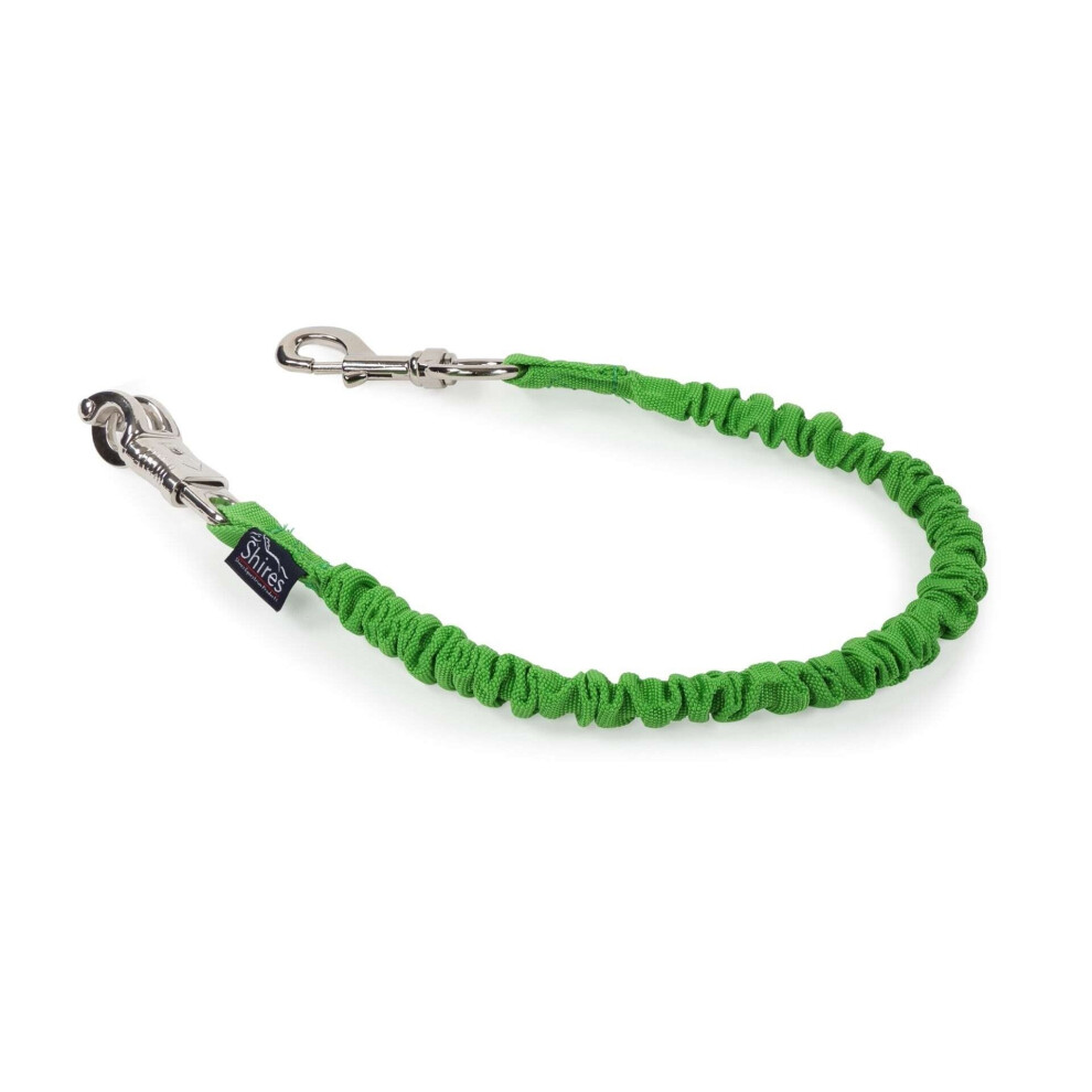 (One Size, Green) Shires Horse Bungee Trailer Tie 5059699473805
