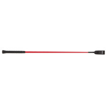 (26.5in, Red) Shires Plain Leather Horse Dressage Whip