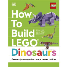 How to Build LEGO Dinosaurs by Nathan Dias Hardcover Book